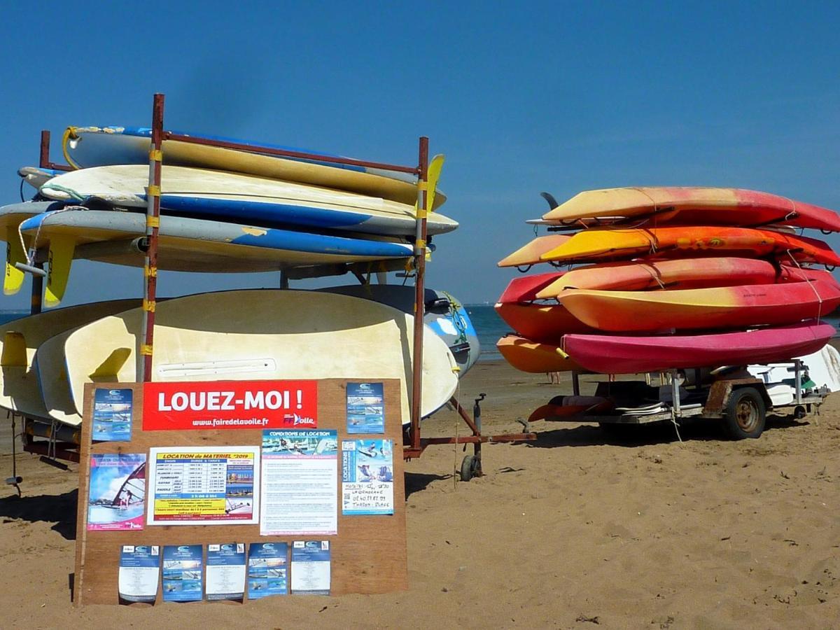 Chambre D'Hotes La Dune - Face Mer Saint-Michel-Chef-Chef Luaran gambar